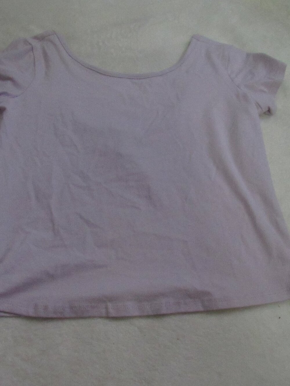 Tilly's Lavender Crop Top Size XL NWT